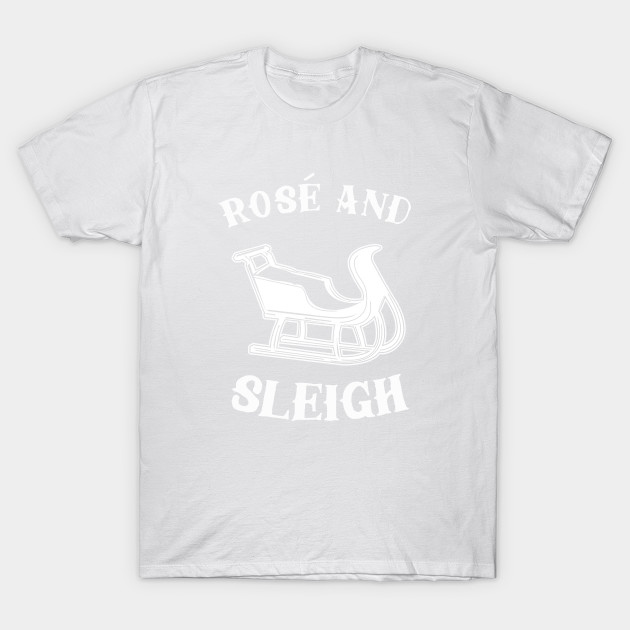 Rose And Sleigh T-Shirt-TOZ
